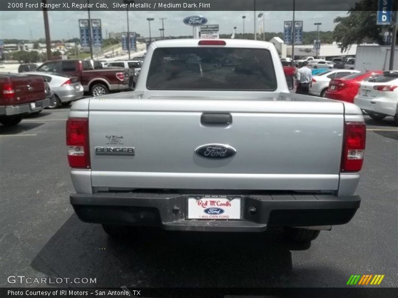 Silver Metallic / Medium Dark Flint 2008 Ford Ranger XL Regular Cab
