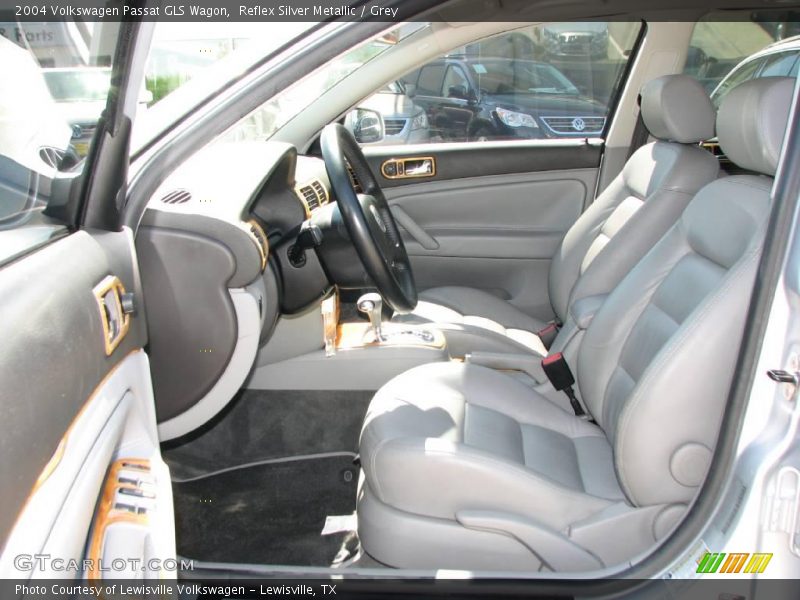 Reflex Silver Metallic / Grey 2004 Volkswagen Passat GLS Wagon