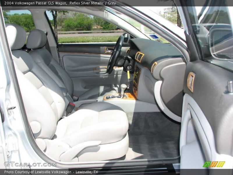 Reflex Silver Metallic / Grey 2004 Volkswagen Passat GLS Wagon
