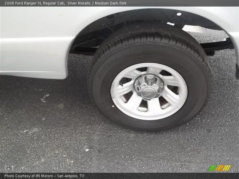 Silver Metallic / Medium Dark Flint 2008 Ford Ranger XL Regular Cab