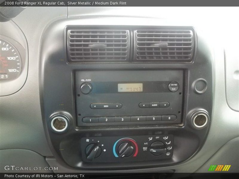 Silver Metallic / Medium Dark Flint 2008 Ford Ranger XL Regular Cab