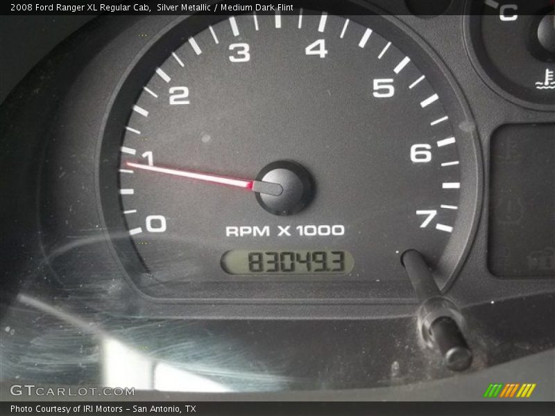 Silver Metallic / Medium Dark Flint 2008 Ford Ranger XL Regular Cab