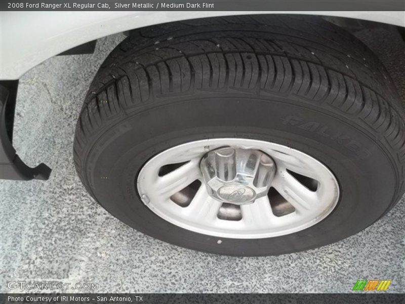 Silver Metallic / Medium Dark Flint 2008 Ford Ranger XL Regular Cab