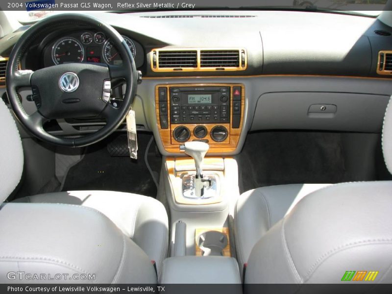 Reflex Silver Metallic / Grey 2004 Volkswagen Passat GLS Wagon
