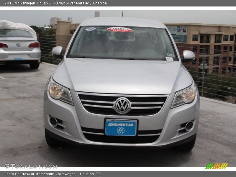 Reflex Silver Metallic / Charcoal 2011 Volkswagen Tiguan S