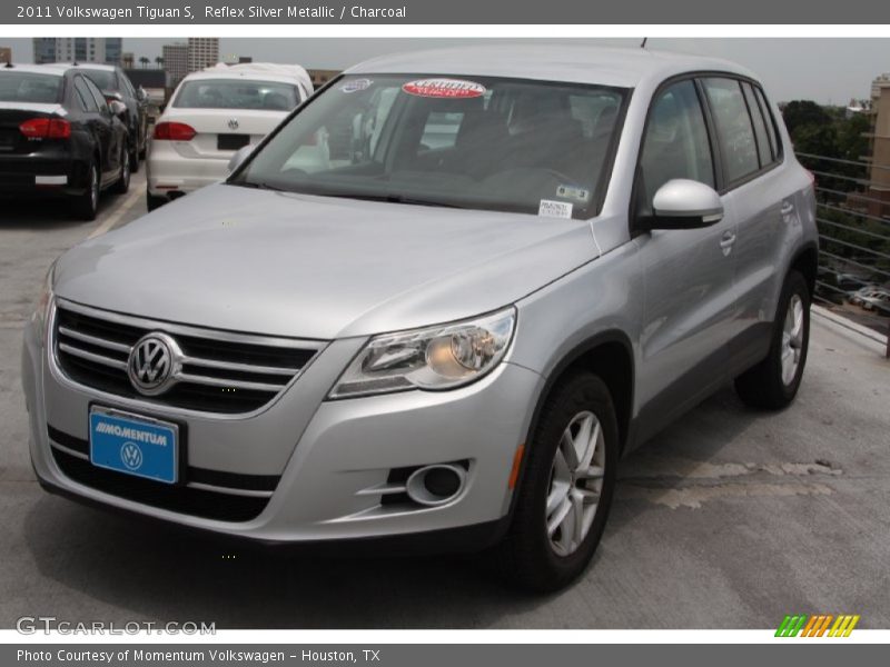 Reflex Silver Metallic / Charcoal 2011 Volkswagen Tiguan S