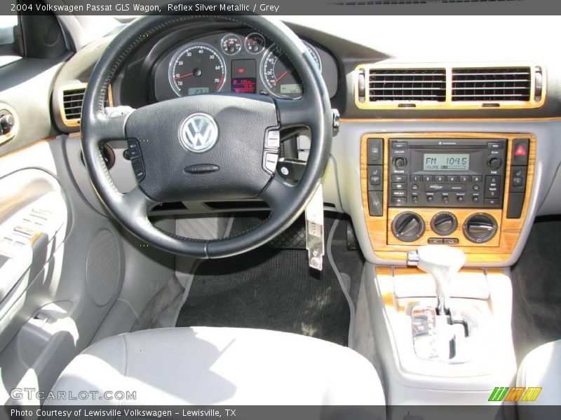 Reflex Silver Metallic / Grey 2004 Volkswagen Passat GLS Wagon