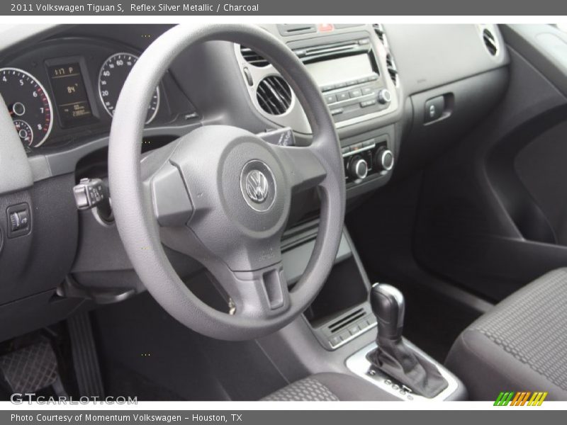 Reflex Silver Metallic / Charcoal 2011 Volkswagen Tiguan S