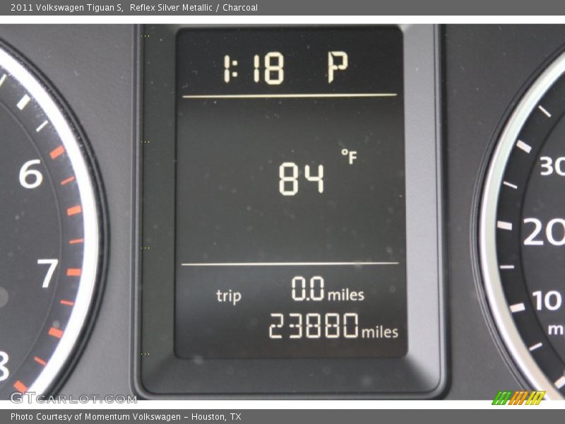 Reflex Silver Metallic / Charcoal 2011 Volkswagen Tiguan S