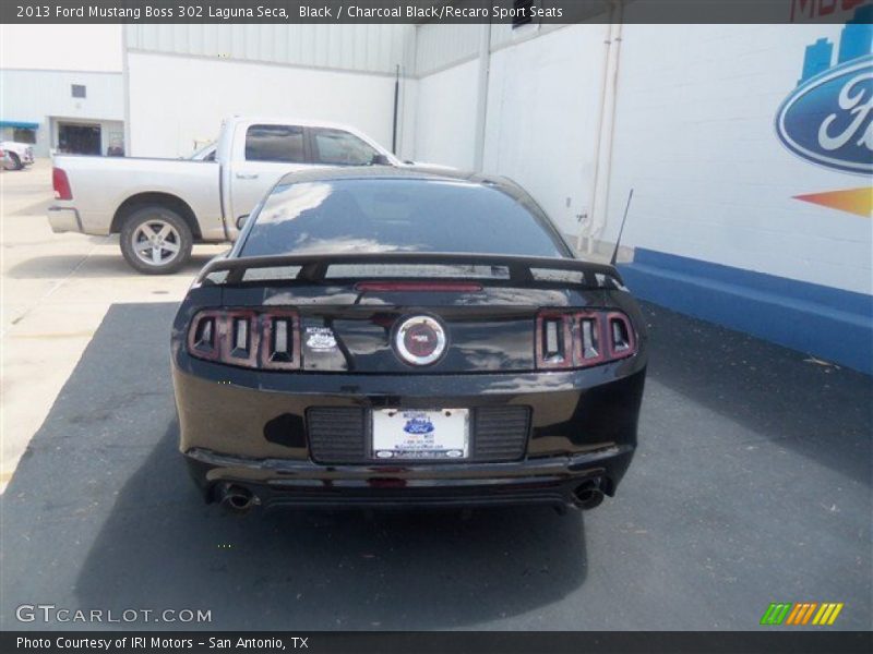 Black / Charcoal Black/Recaro Sport Seats 2013 Ford Mustang Boss 302 Laguna Seca