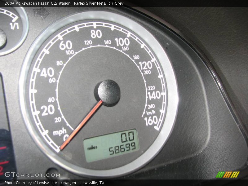 Reflex Silver Metallic / Grey 2004 Volkswagen Passat GLS Wagon