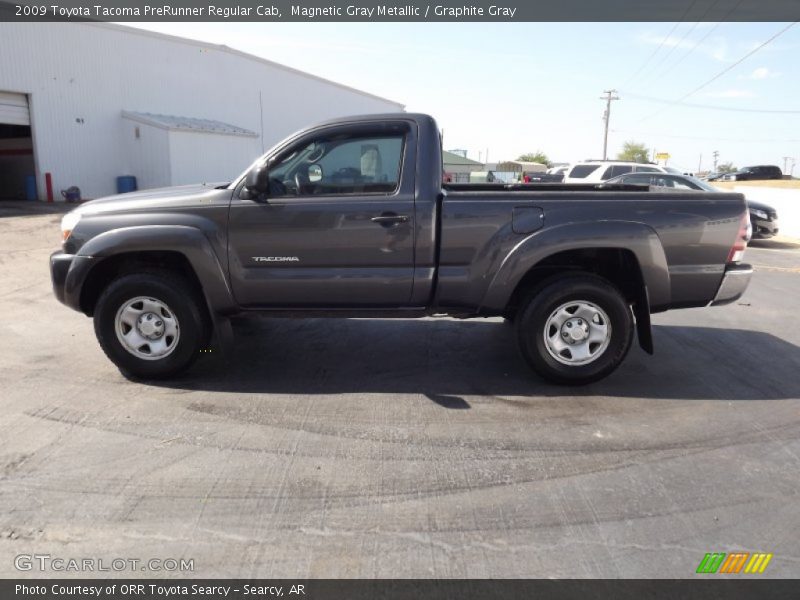 Magnetic Gray Metallic / Graphite Gray 2009 Toyota Tacoma PreRunner Regular Cab