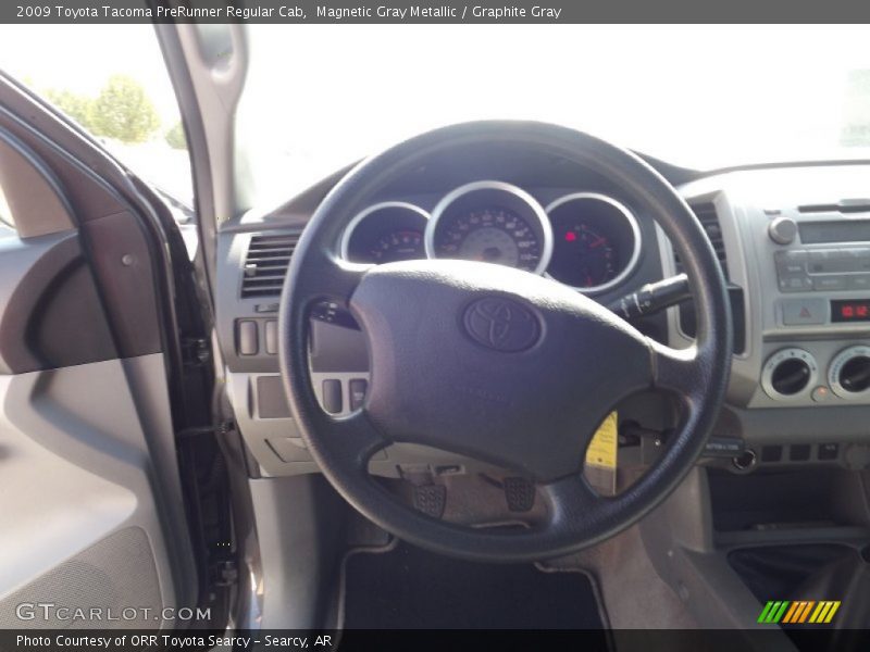 Magnetic Gray Metallic / Graphite Gray 2009 Toyota Tacoma PreRunner Regular Cab