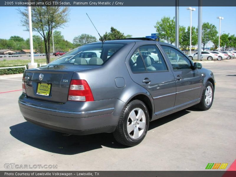 Platinum Grey Metallic / Grey 2005 Volkswagen Jetta GLS TDI Sedan