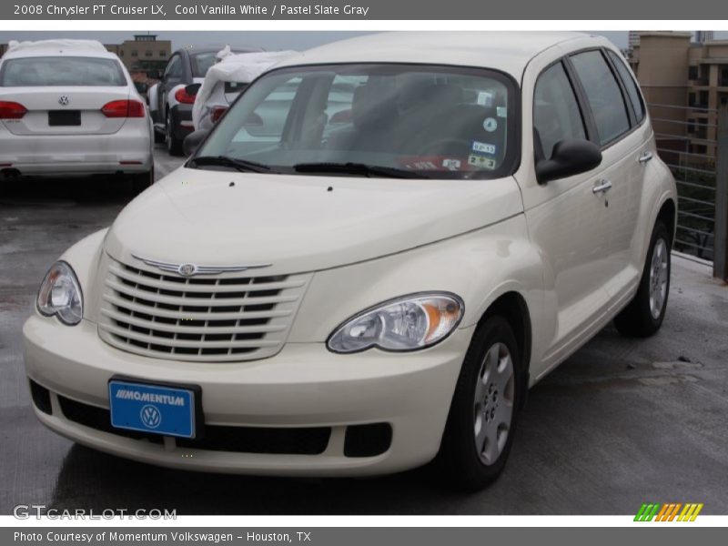 Cool Vanilla White / Pastel Slate Gray 2008 Chrysler PT Cruiser LX
