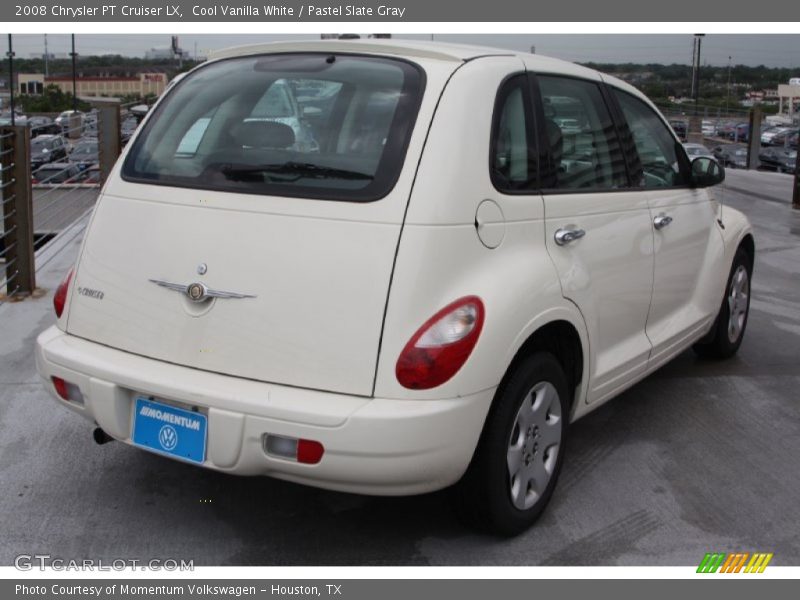 Cool Vanilla White / Pastel Slate Gray 2008 Chrysler PT Cruiser LX
