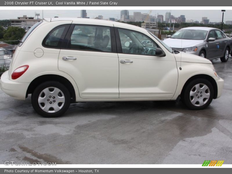 Cool Vanilla White / Pastel Slate Gray 2008 Chrysler PT Cruiser LX