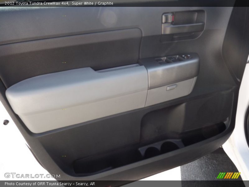 Super White / Graphite 2012 Toyota Tundra CrewMax 4x4
