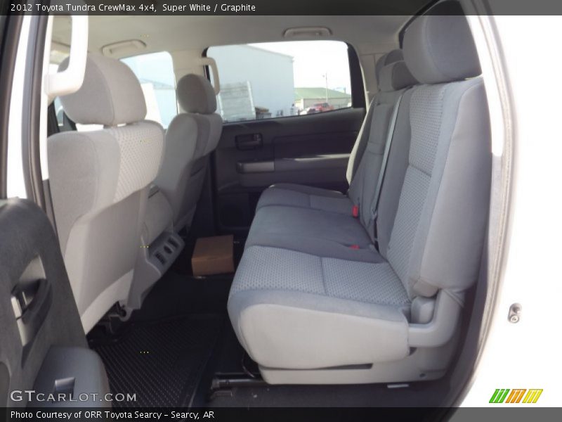 Super White / Graphite 2012 Toyota Tundra CrewMax 4x4