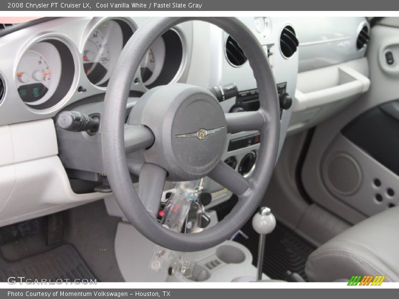 Cool Vanilla White / Pastel Slate Gray 2008 Chrysler PT Cruiser LX