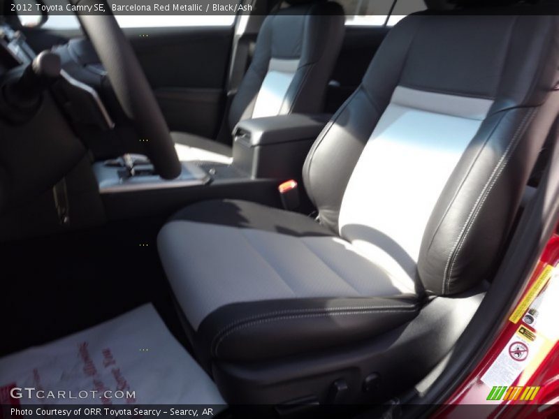 Barcelona Red Metallic / Black/Ash 2012 Toyota Camry SE