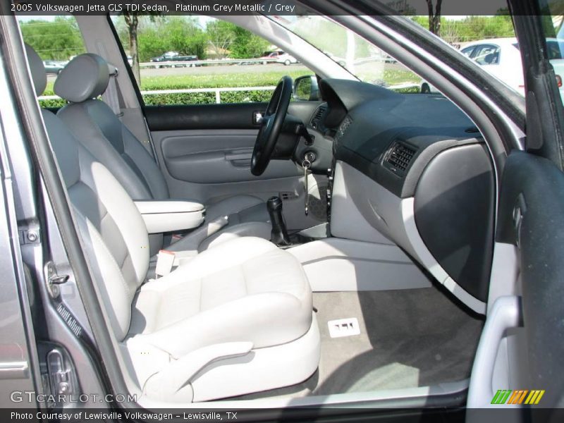 Platinum Grey Metallic / Grey 2005 Volkswagen Jetta GLS TDI Sedan