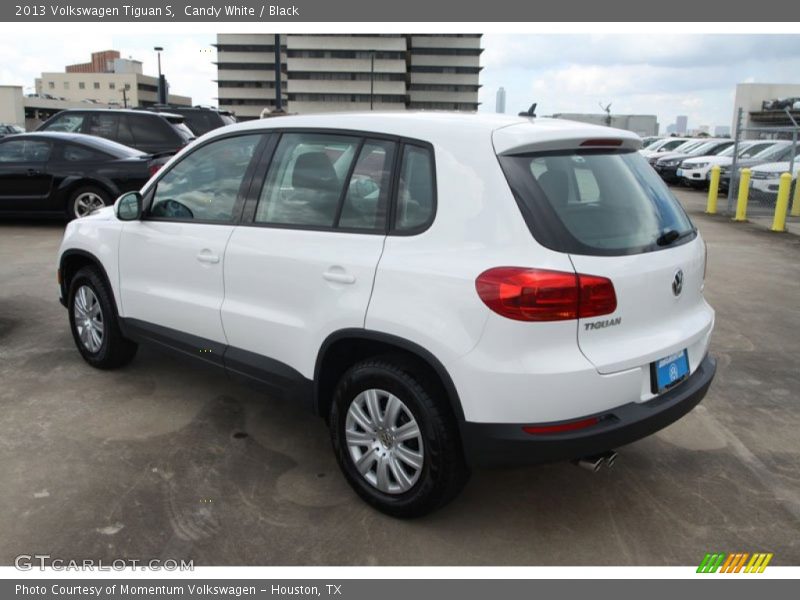 Candy White / Black 2013 Volkswagen Tiguan S