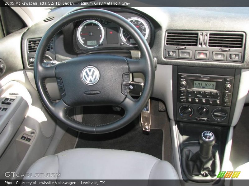 Platinum Grey Metallic / Grey 2005 Volkswagen Jetta GLS TDI Sedan