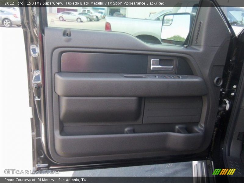 Tuxedo Black Metallic / FX Sport Appearance Black/Red 2012 Ford F150 FX2 SuperCrew