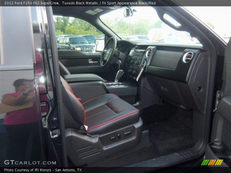 Tuxedo Black Metallic / FX Sport Appearance Black/Red 2012 Ford F150 FX2 SuperCrew