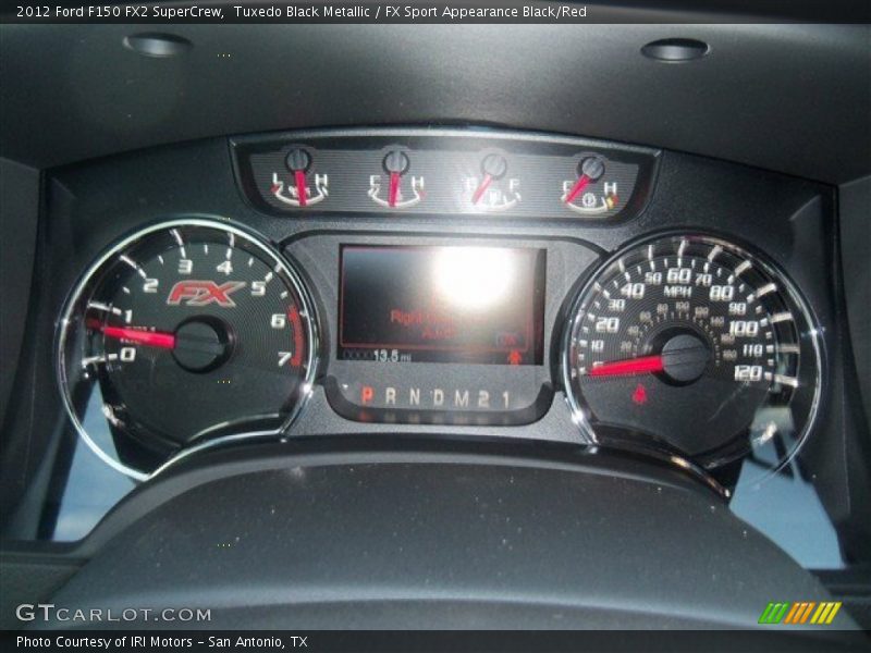 Tuxedo Black Metallic / FX Sport Appearance Black/Red 2012 Ford F150 FX2 SuperCrew