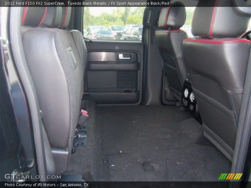 Tuxedo Black Metallic / FX Sport Appearance Black/Red 2012 Ford F150 FX2 SuperCrew