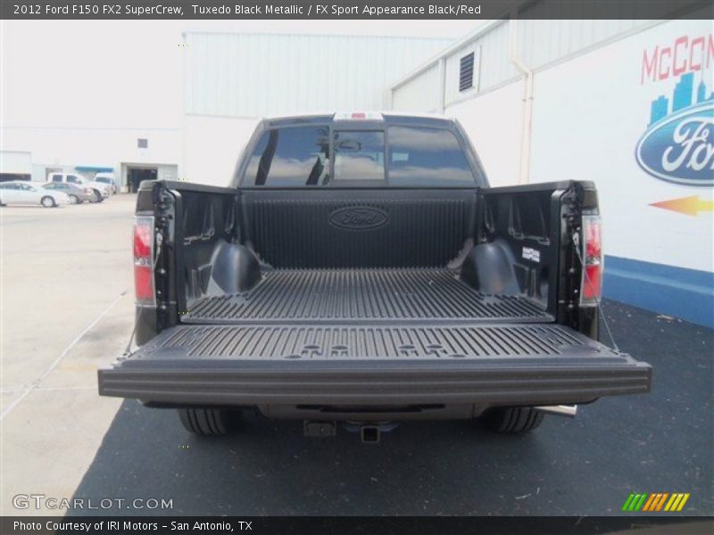Tuxedo Black Metallic / FX Sport Appearance Black/Red 2012 Ford F150 FX2 SuperCrew