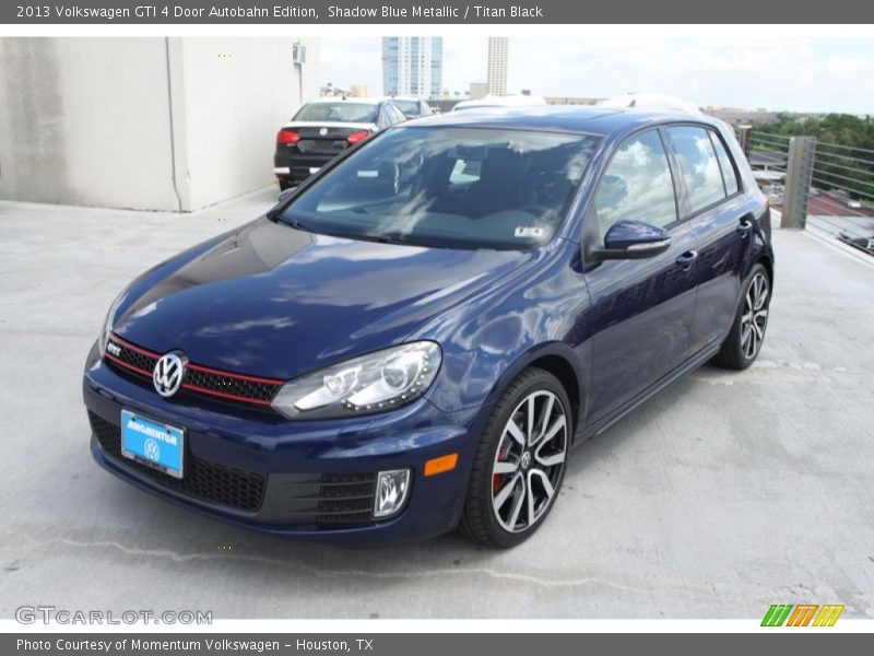 Front 3/4 View of 2013 GTI 4 Door Autobahn Edition