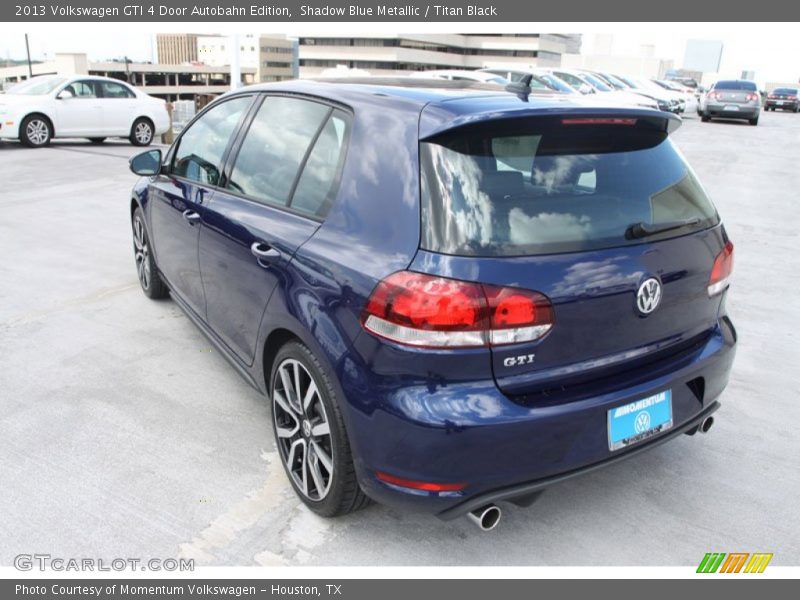 Shadow Blue Metallic / Titan Black 2013 Volkswagen GTI 4 Door Autobahn Edition
