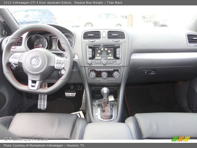 Dashboard of 2013 GTI 4 Door Autobahn Edition