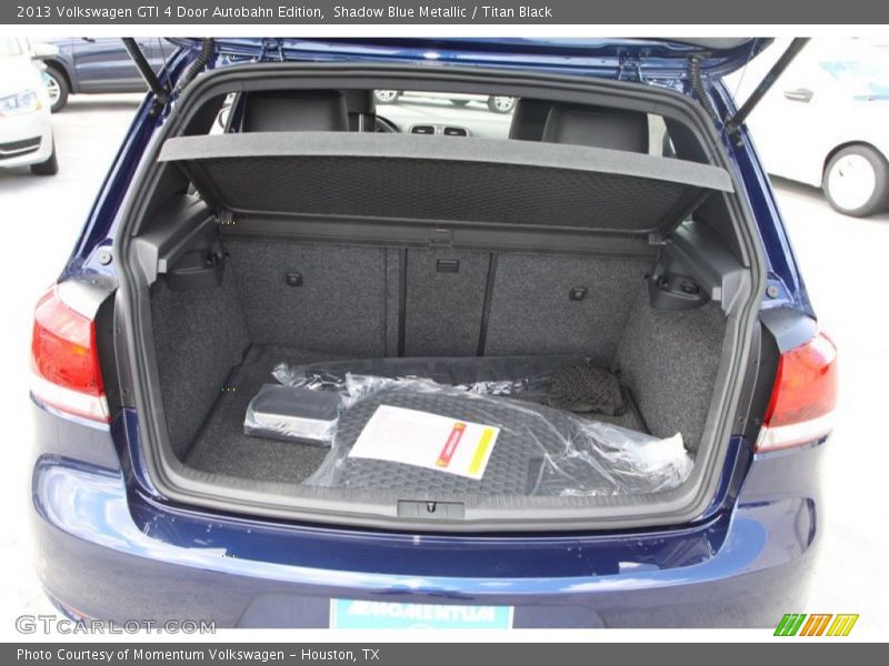  2013 GTI 4 Door Autobahn Edition Trunk