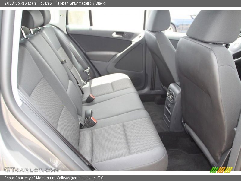 Pepper Gray Metallic / Black 2013 Volkswagen Tiguan S