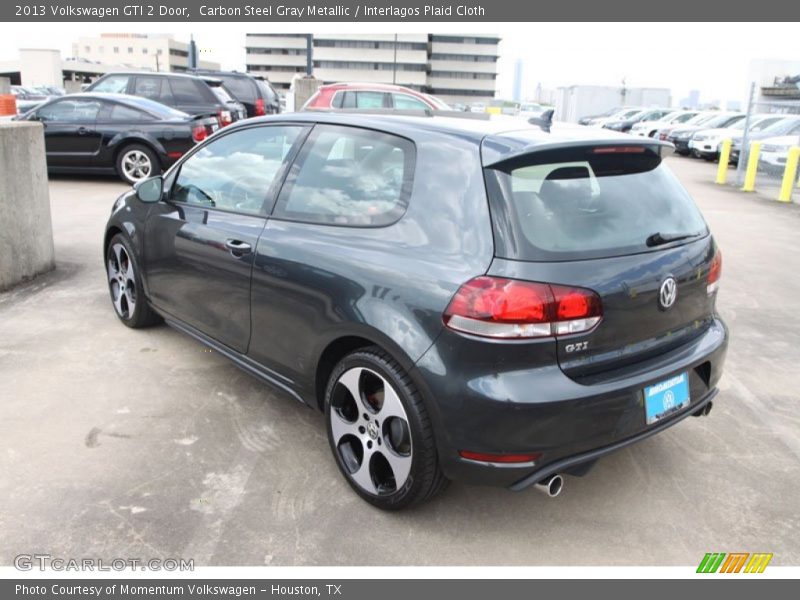 Carbon Steel Gray Metallic / Interlagos Plaid Cloth 2013 Volkswagen GTI 2 Door