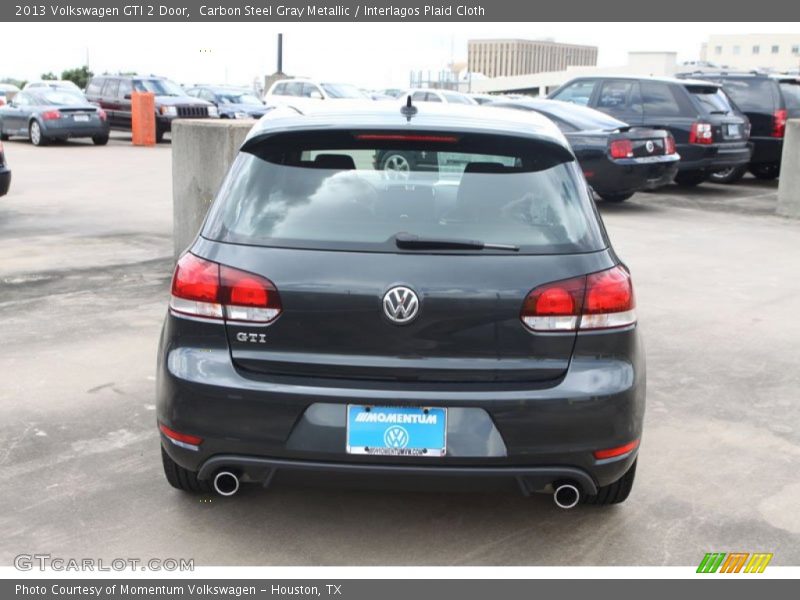 Carbon Steel Gray Metallic / Interlagos Plaid Cloth 2013 Volkswagen GTI 2 Door
