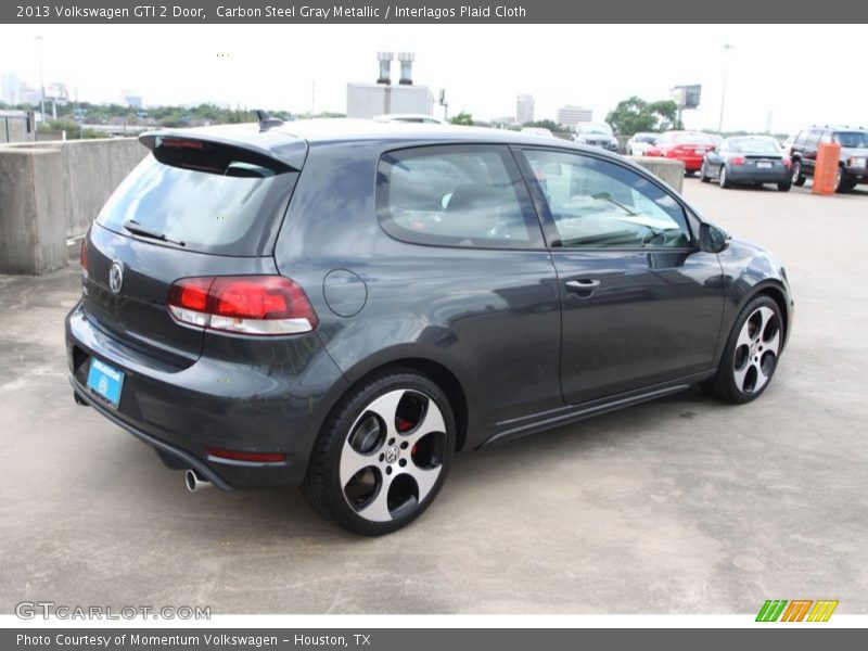 Carbon Steel Gray Metallic / Interlagos Plaid Cloth 2013 Volkswagen GTI 2 Door
