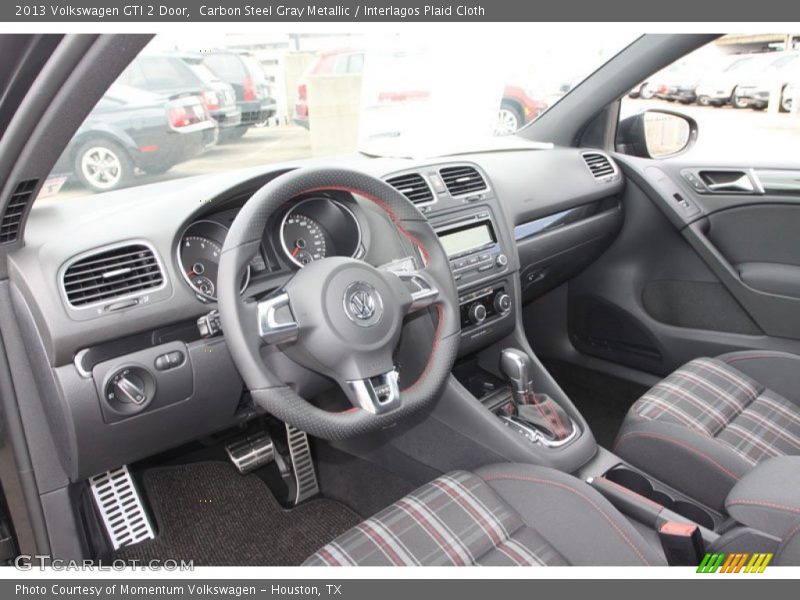 Interlagos Plaid Cloth Interior - 2013 GTI 2 Door 