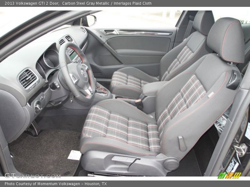 Front Seat of 2013 GTI 2 Door