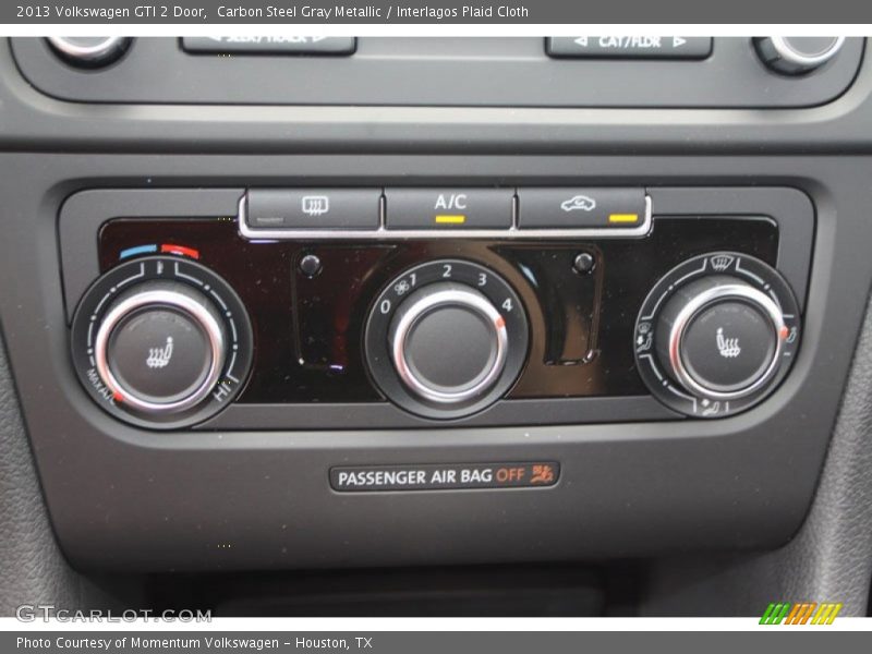 Controls of 2013 GTI 2 Door