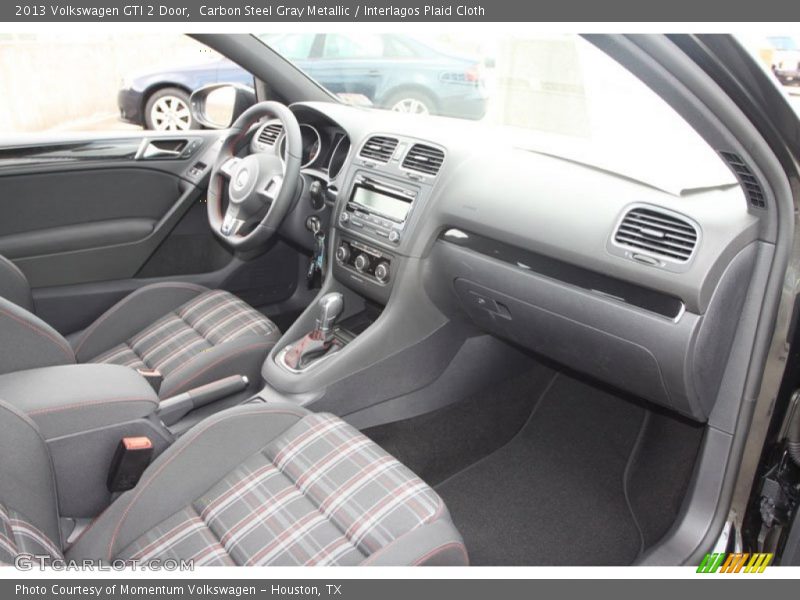  2013 GTI 2 Door Interlagos Plaid Cloth Interior