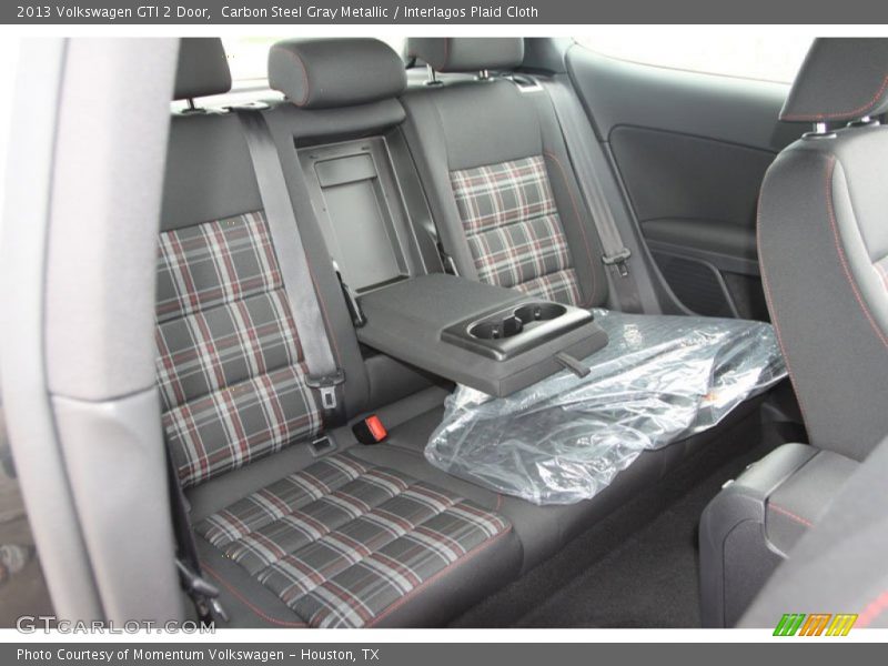  2013 GTI 2 Door Interlagos Plaid Cloth Interior