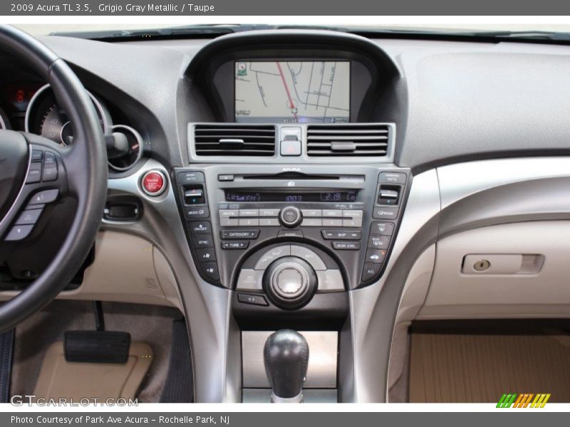 Grigio Gray Metallic / Taupe 2009 Acura TL 3.5