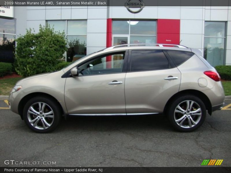 Saharan Stone Metallic / Black 2009 Nissan Murano LE AWD