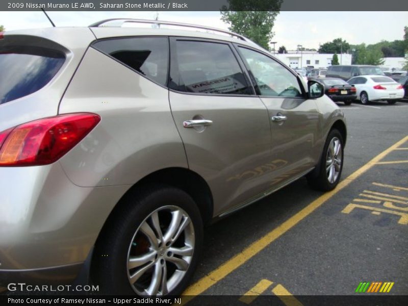Saharan Stone Metallic / Black 2009 Nissan Murano LE AWD