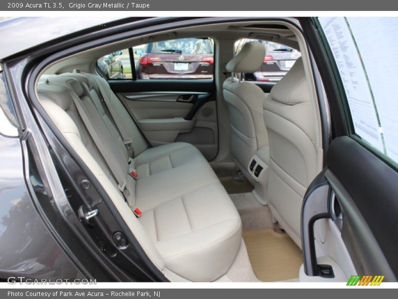 Grigio Gray Metallic / Taupe 2009 Acura TL 3.5